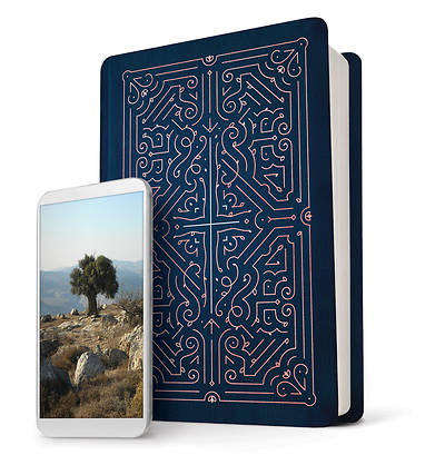 Picture of Filament Bible NLT (Leatherlike, Blue, Indexed)