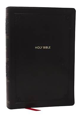 Picture of KJV Giant Print End-Of-Verse Reference Bible, Black Leathersoft, Red Letter, Comfort Print