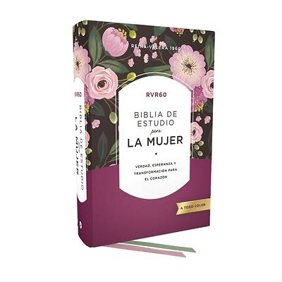 Picture of Rvr60 Biblia de Estudio Para La Mujer, Tapa Dura, Interior a Color, Comfort Print