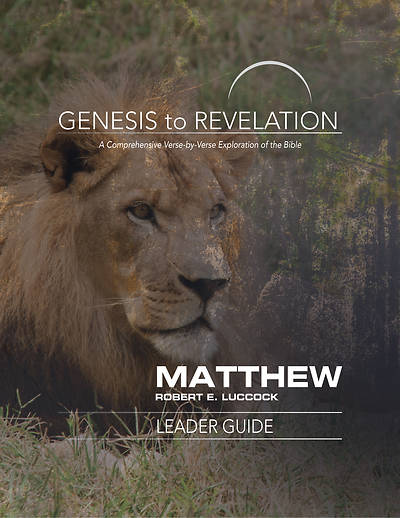 Picture of Genesis to Revelation: Matthew Leader Guide - eBook [ePub]