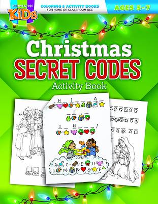 Picture of Christmas Secret Codes Coloring Activity Book