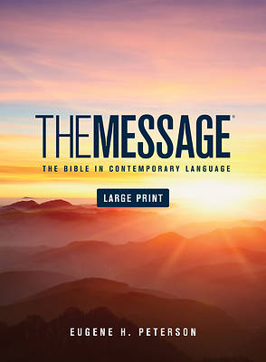 Picture of The Message Bible Large Print Hardback Edition