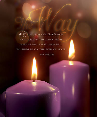 Picture of Advent Way Week 2 Luke 1:78, 79b Bulletin Legal
