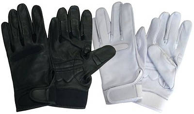 Picture of UltimaGlove Leather Handbell Gloves - White, XXL