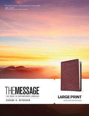 Picture of The Message Bible Large Print Edition