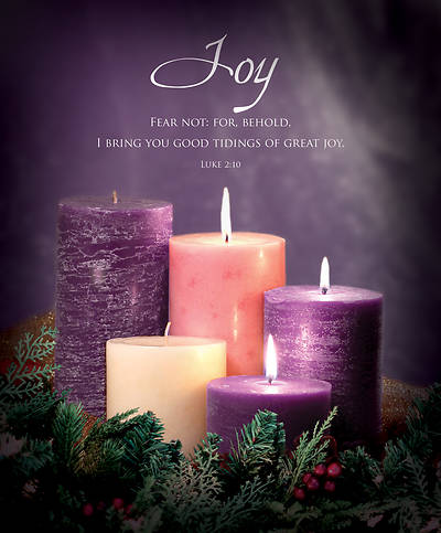 Picture of Advent Bulletin Week 3 Luke 2:10 Legal