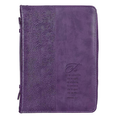 Picture of Forro Simil Cuero Fe, Purpura, M