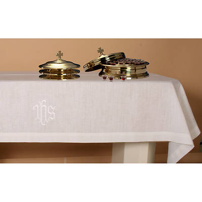 Picture of Pure Linen IHS Communion Table Cover - 50"x80"