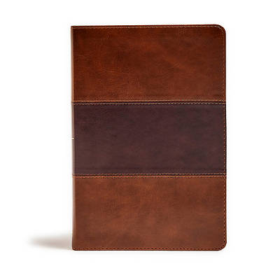 Picture of KJV Giant Print Reference Bible, Saddle Brown Leathertouch, Indexed