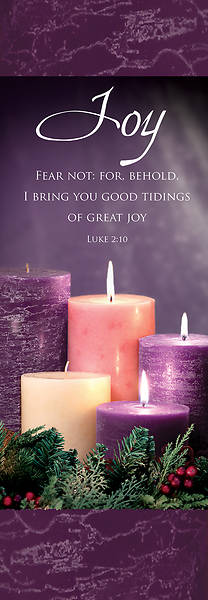 Picture of Advent Week 3 2' x 6' Fabric Banner Luke 2:10