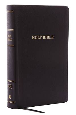 Picture of KJV, Reference Bible, Personal Size Giant Print, Bonded Leather, Black, Red Letter Edition