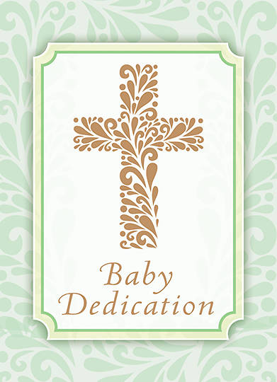 Picture of Certificate Baby Dedication (Package of 6) Psalm 139:14