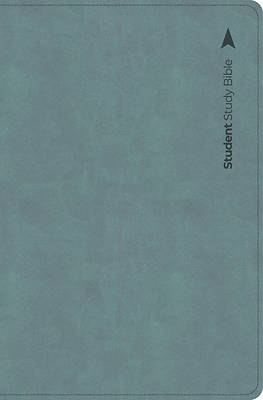 Picture of CSB Student Study Bible, Earthen Teal Suedesoft Leathertouch, Indexed