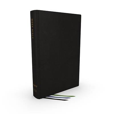 Picture of Net Bible, Thinline Large Print, Genuine Leather, Black, Comfort Print