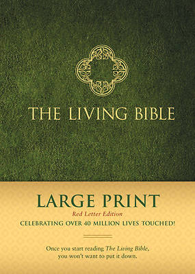 Picture of The Living Bible Large Print Red Letter Edition