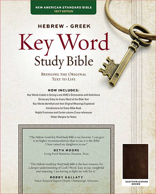 Picture of The Hebrew-Greek Key Word Study Bible