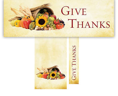 Picture of Thanksgiving Parchment Parament Set