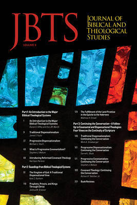 Picture of Journal of Biblical and Theological Studies, Issue 9