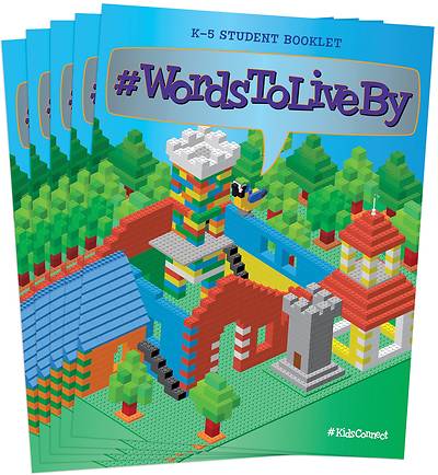 Vacation Bible School VBS 2026 #KidsConnect WordsToLiveBy (K-5 student booklet) 5-Pack