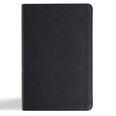 Picture of CSB Thinline Bible, Anglicised Edition, Black Leathertouch