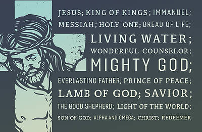 Picture of Name of Jesus Postcard Isaiah 9:6 (Package of 25)