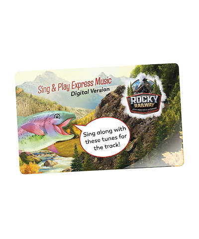 Picture of Vacation Bible School VBS 2021 Rocky Railway Sing & Play Express Music Participant Download Card