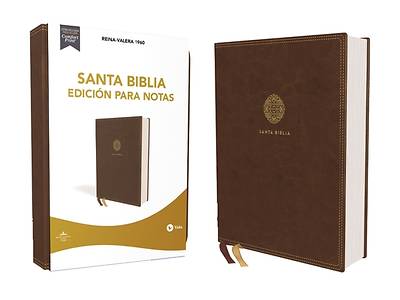 Picture of Reina Valera 1960 Santa Biblia Edición Para Notas, Leathersoft, Café, Letra Roja