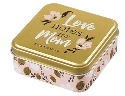 Picture of Love Notes for Mom Scripture Cards in Tin