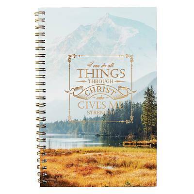Picture of Notebook All Things Through Christ