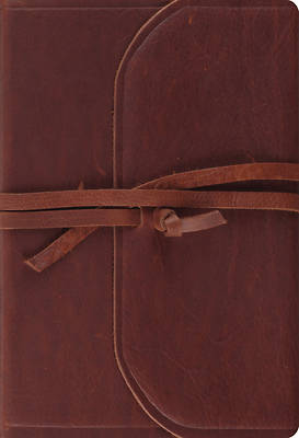 Picture of ESV Student Study Bible (Brown, Flap with Strap)