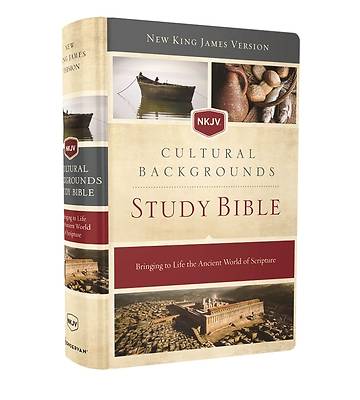 Picture of NKJV, Cultural Backgrounds Study Bible, Hardcover, Red Letter Edition