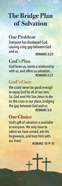 Picture of Bridge Plan of Salvation Bookmark