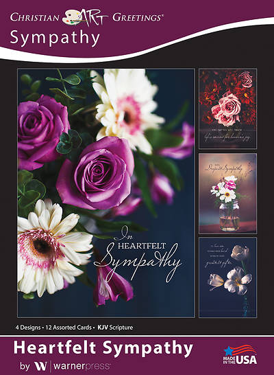 Picture of Heartful Sympathy Boxed Cards (Box of 12)