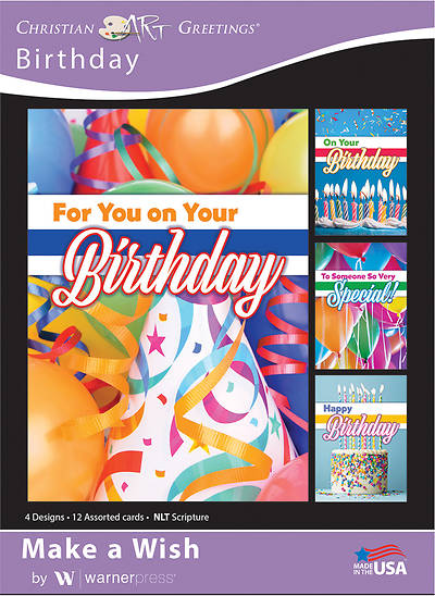 Picture of Make a Wish Birthday Boxed Cards