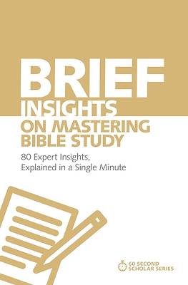 Picture of Brief Insights on Mastering Bible Study - eBook [ePub]