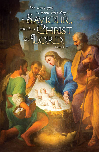 Picture of Christmas Unto is Born Bulletin Regular