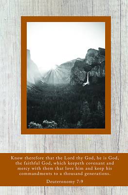 Picture of Faithful God Bulletin (Pkg 100) Legacy