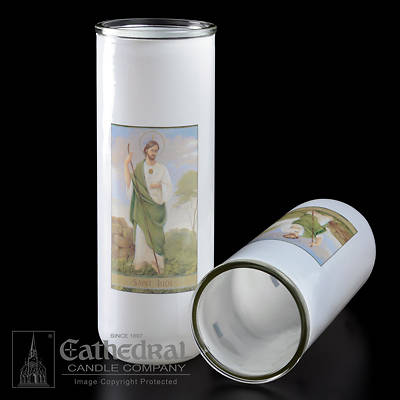 Picture of St. Jude 5, 6, 7-Day Glass Globe