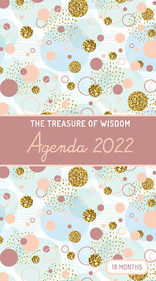 Picture of The Treasure of Wisdom - 2022 Pocket Planner - Bubbles and Gold - Copper Rose