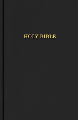 Picture of KJV Study Bible, Personal Size Edition, Black Cloth Over Board
