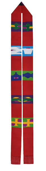Picture of Atitlan Stoles Red