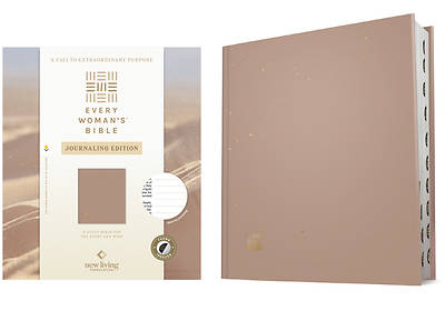NLT Every Woman's Bible, Journaling Edition, Filament Enabled (Hardcover, Sand, Indexed, Red Letter)