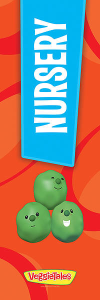Picture of VeggieTales Nursery 2' x 6' Vinyl Banner