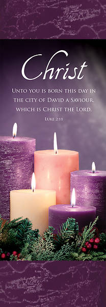 Picture of Advent Week 5 2' x 6' Vinyl Banner Luke 2:11