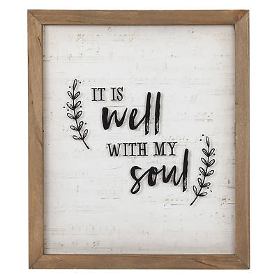 Picture of Wall Plaques It Is Well