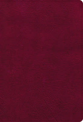 Picture of NASB Super Giant Print Reference Bible, Burgundy Leathertouch, Indexed