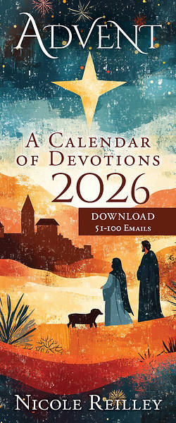 Picture of Advent: A Calendar of Devotions 2026 [Download - 51-100 Emails]