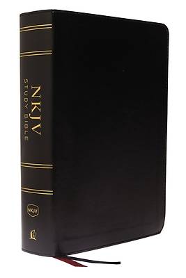 Picture of NKJV Study Bible, Imitation Leather, Black, Full-Color, Comfort Print