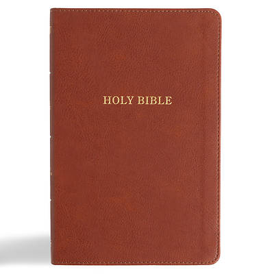 Picture of KJV Thinline Bible, Burnt Sienna Leathertouch