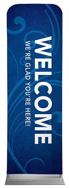 Picture of Welcome Flourish Sleeve Banner